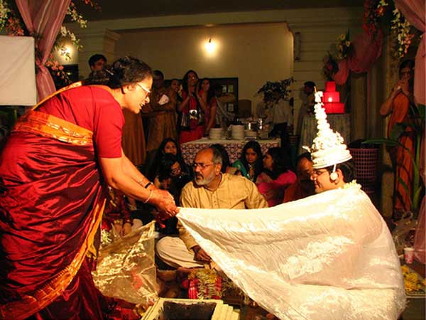 bengali men's wedding dress